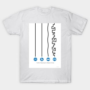 Traffic Planning for Modern Cities T-Shirt